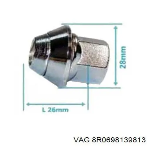 8R0698139813 VAG 