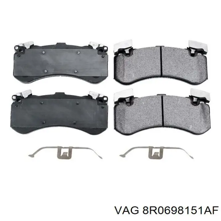 Pastillas freno delanteras VAG 8R0698151AF precio, desde 64,61 EUR