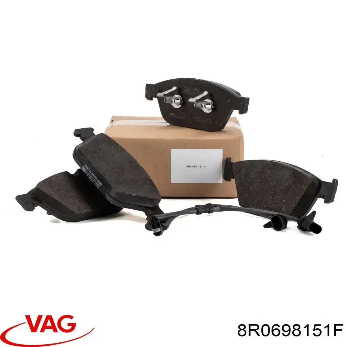 Comprar 8R0698151F VAG Pastillas delanteras de freno