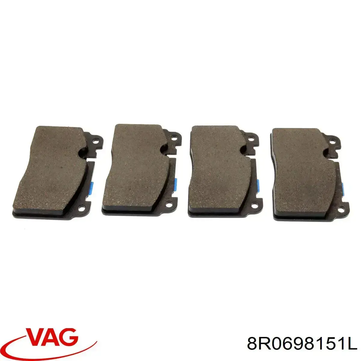 Comprar 8R0698151L VAG Pastillas delanteras de freno
