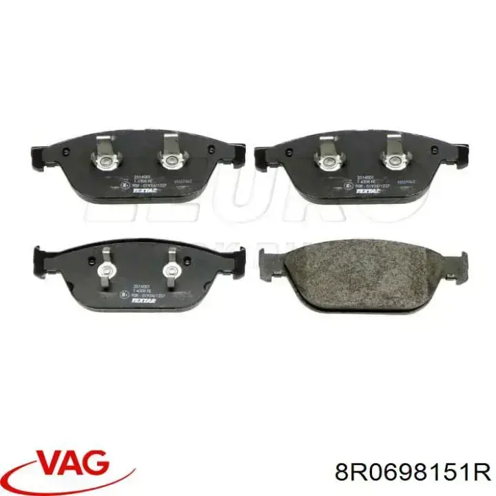 Comprar 8R0698151R VAG Pastillas delanteras de freno