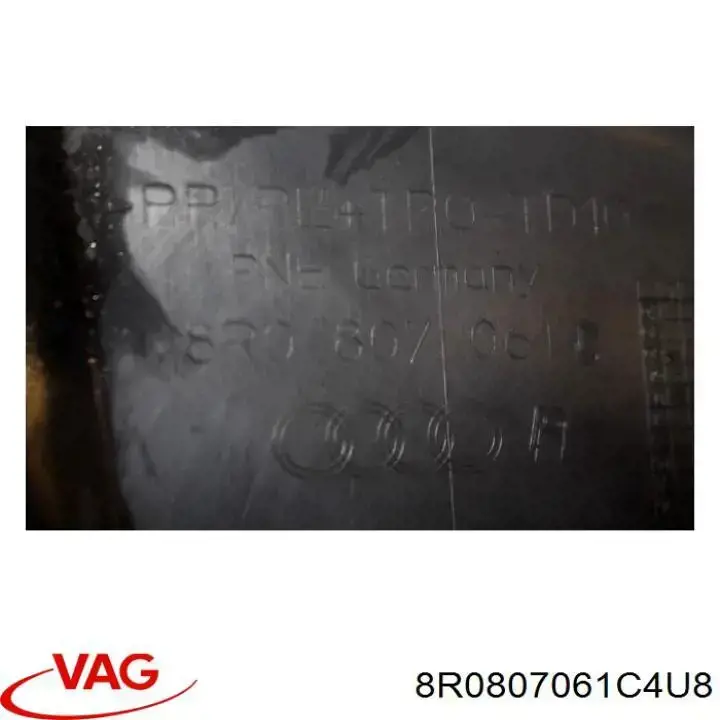 Comprar 8R0807061C4U8 VAG Alerón paragolpes delantero