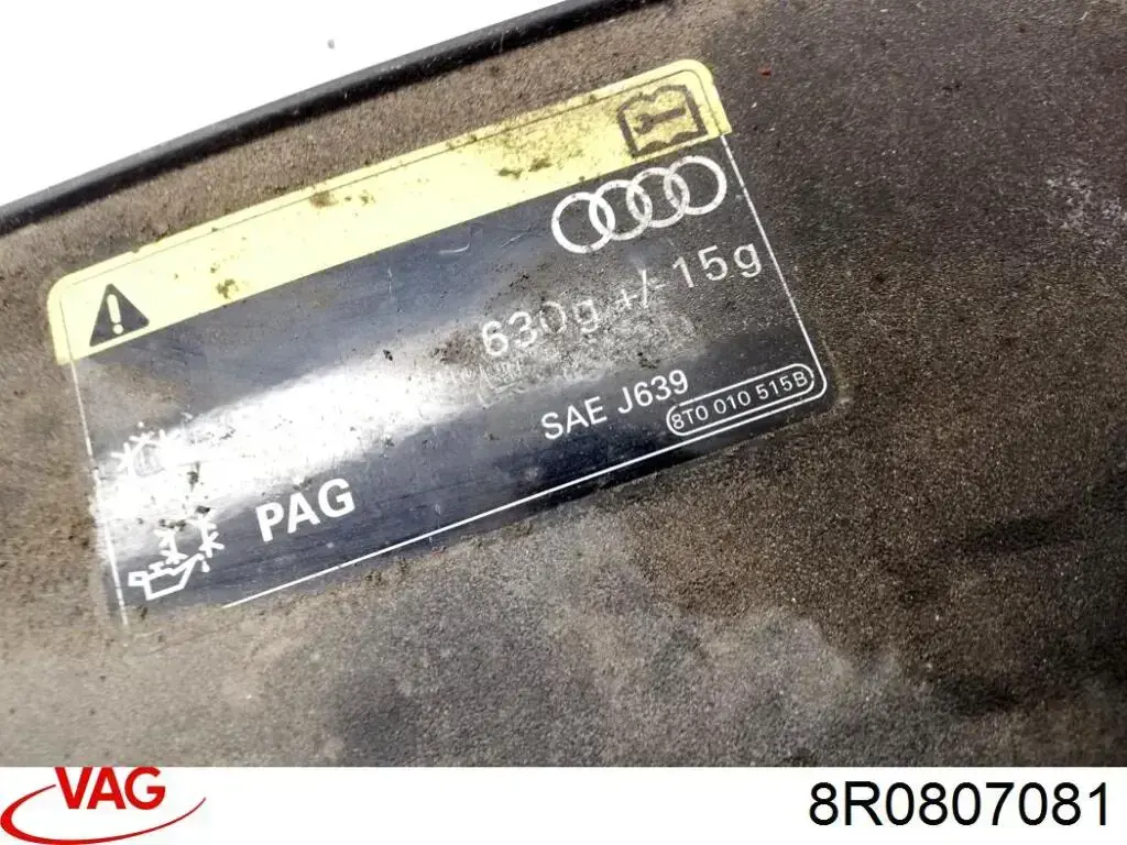 Cubierta del panel frontal (Calibrador De Radiador) Superior para Audi Q5 (8RB)