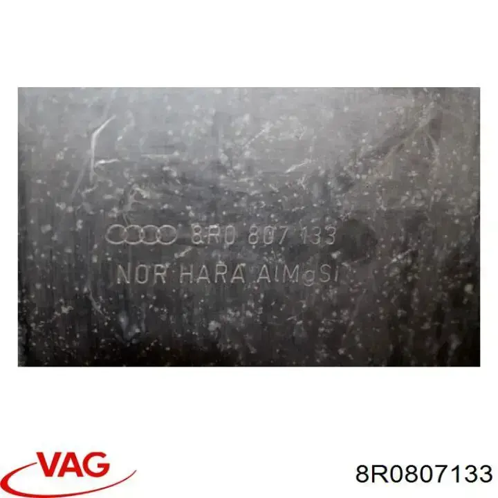 8R0807133 VAG soporte de amplificador de parachoques delantero