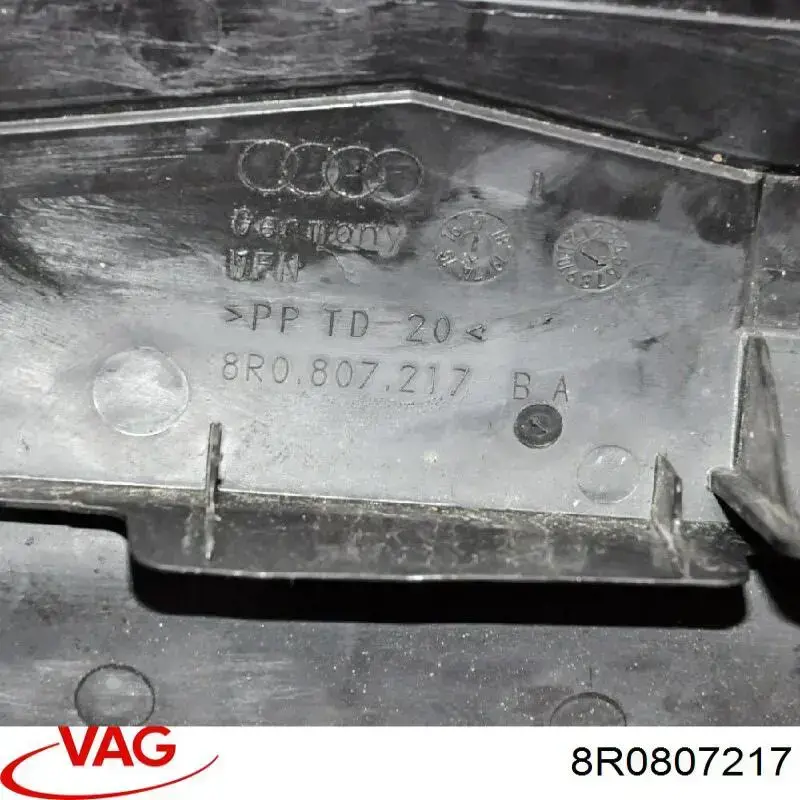 Comprar 8R0807217 VAG Deflector de aire inferior del radiador