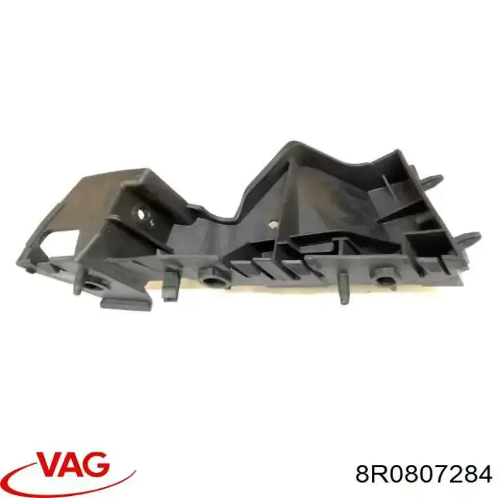 8R0807284 VAG Guía derecha del parachoques delantero