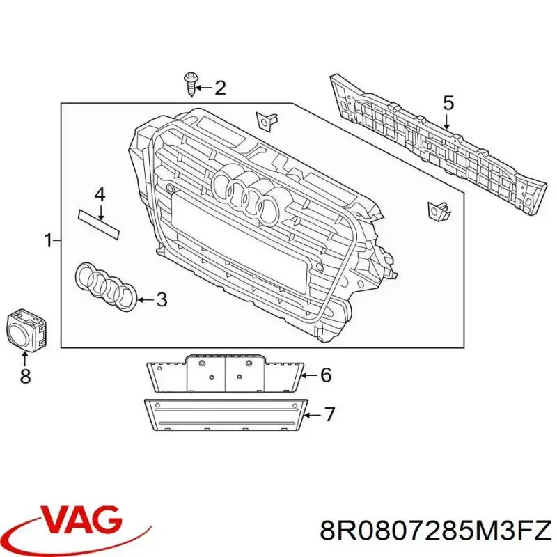  VAG 8R0807285LT94 precio, desde 196,04 EUR