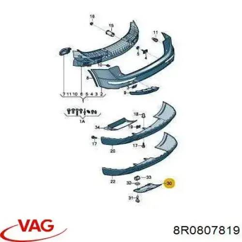  8R0807819 VAG