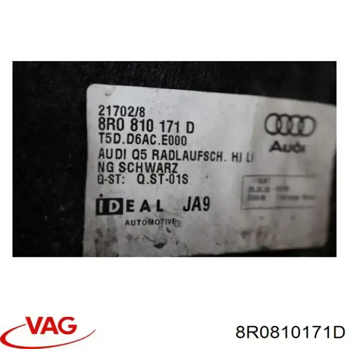 Comprar AD8203654 Prasco Guardabarros interior izquierdo trasero