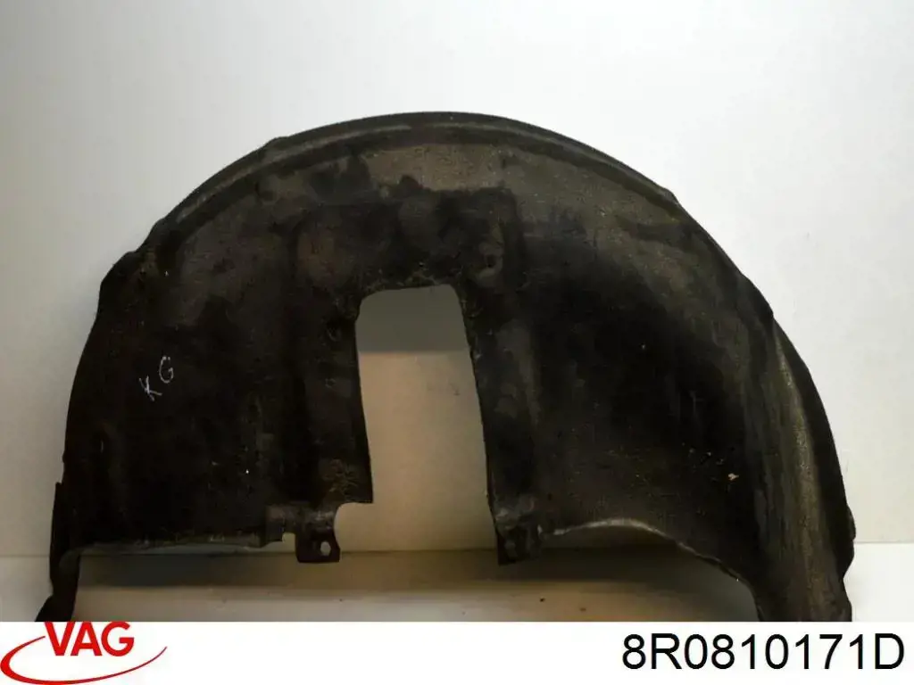 Revestimiento, pasarrueda trasera, izquierdo VAG 8R0810171D