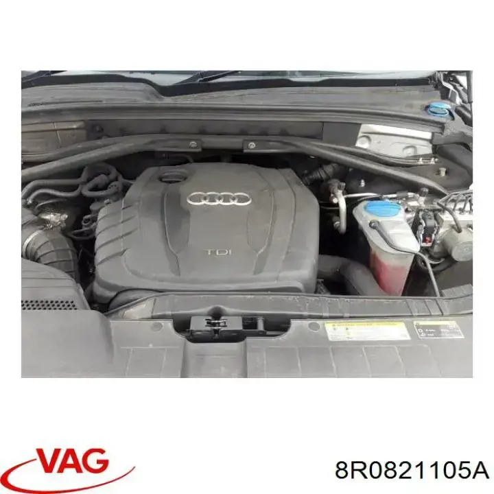 8R0821105A VAG Aleta delantera izquierda