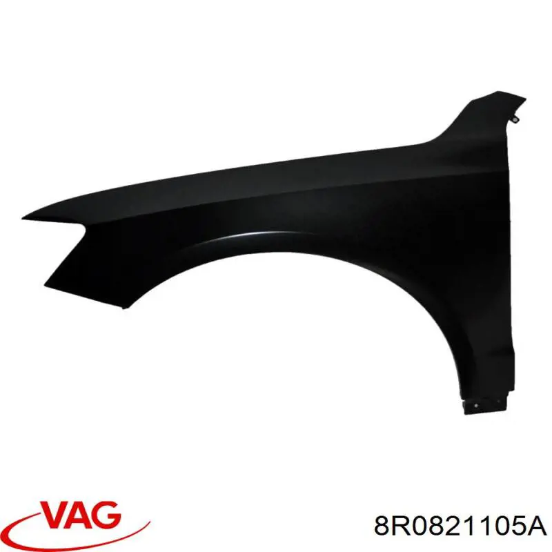Aleta delantera izquierda VAG 8R0821105A precio, desde 108,65 EUR