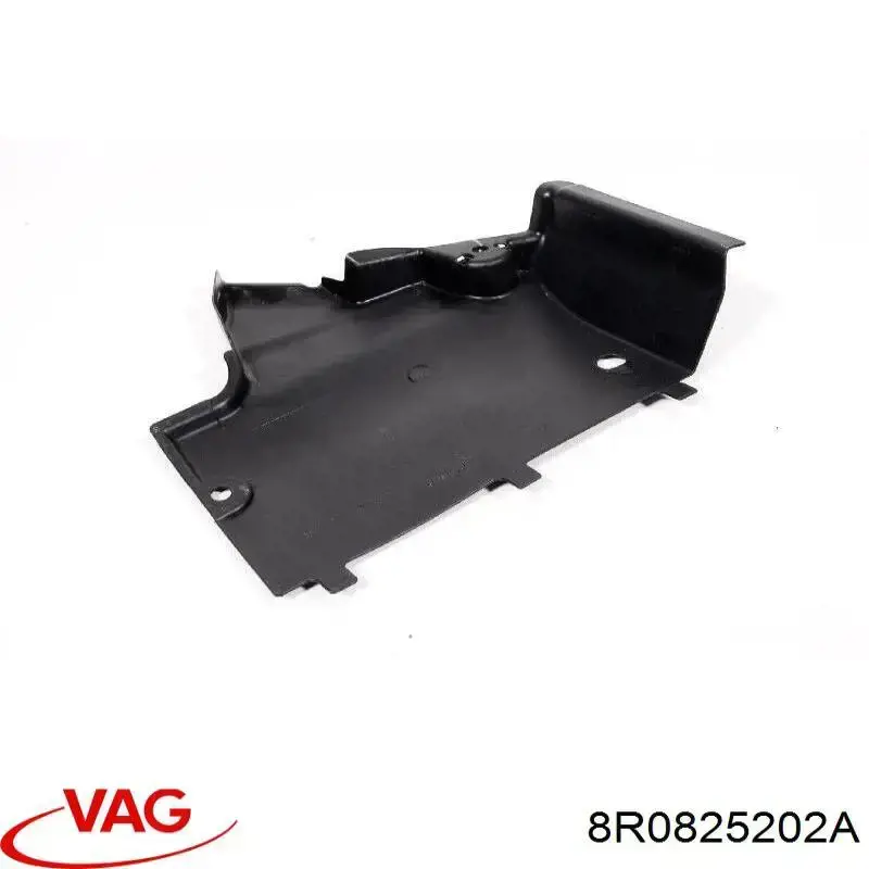 Protector de bajos delantero derecho 8R0825202A VAG