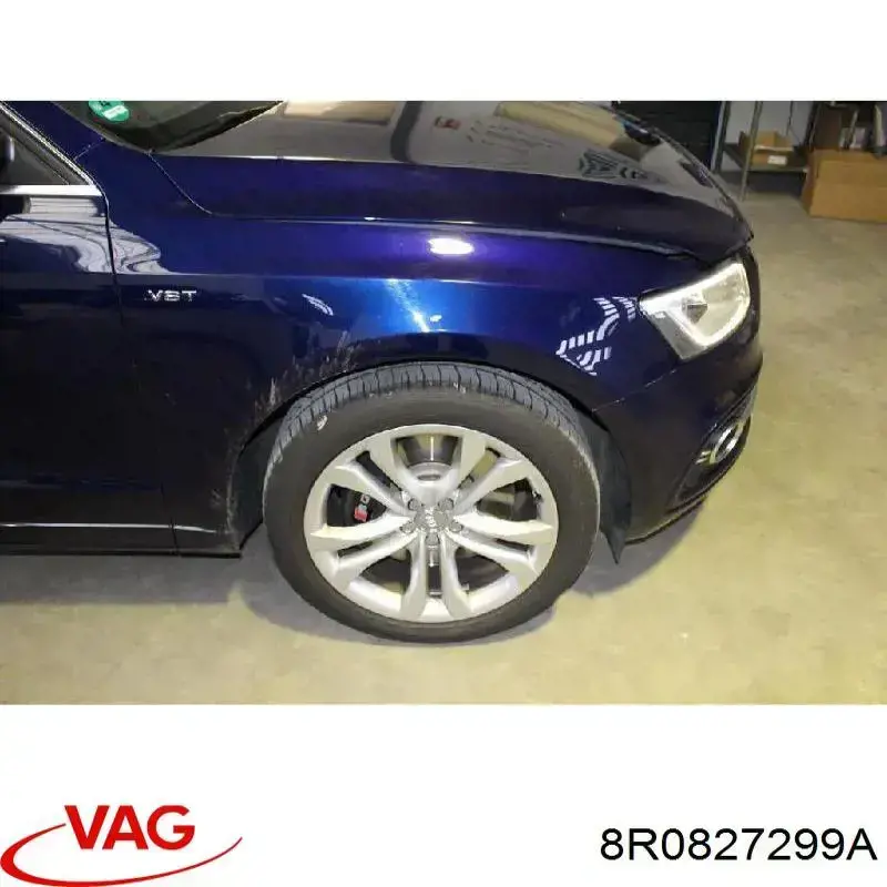 8R0827299A VAG Bisagra de puerta trasera