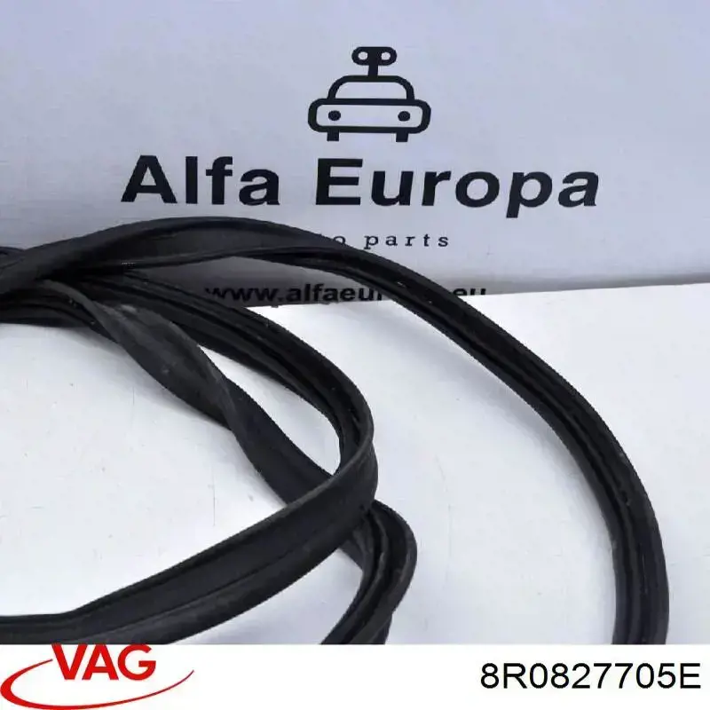 Sellador de tapa de maletero VAG 8R0827705E
