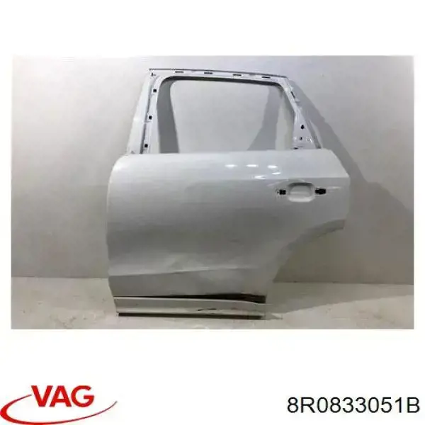Puerta trasera izquierda VAG 8R0833051B precio, desde 602,58 EUR
