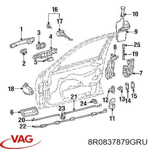 8R0837879GRU VAG