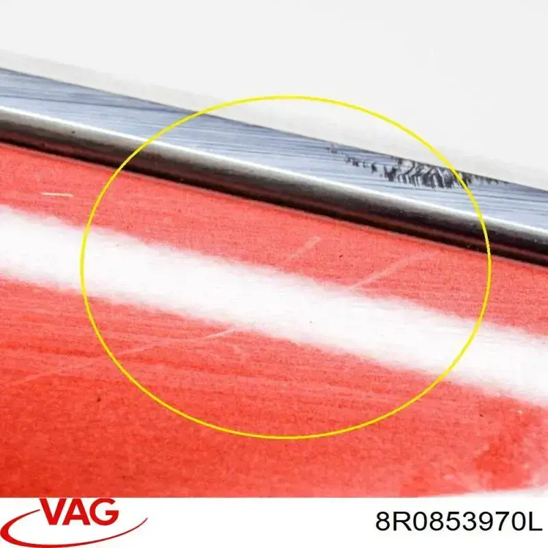 Comprar 8R0853970L VAG Moldura inferior de puerta delantera izquierda