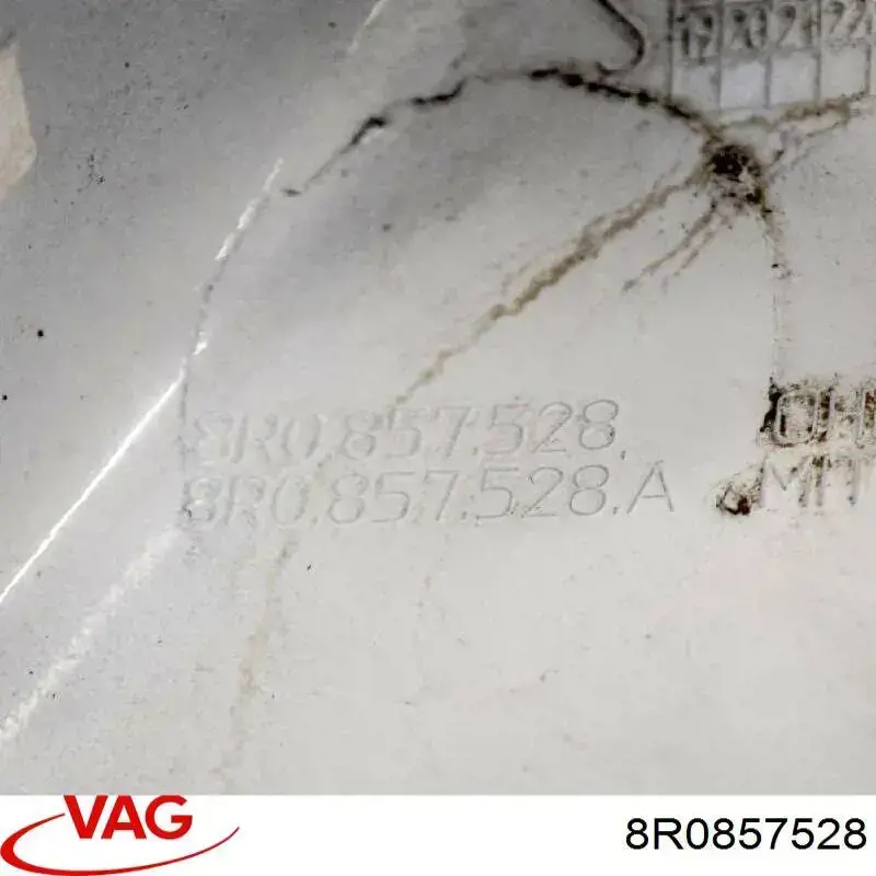 Cubierta de espejo retrovisor derecho VAG 8R0857528 precio, desde 46,42 EUR