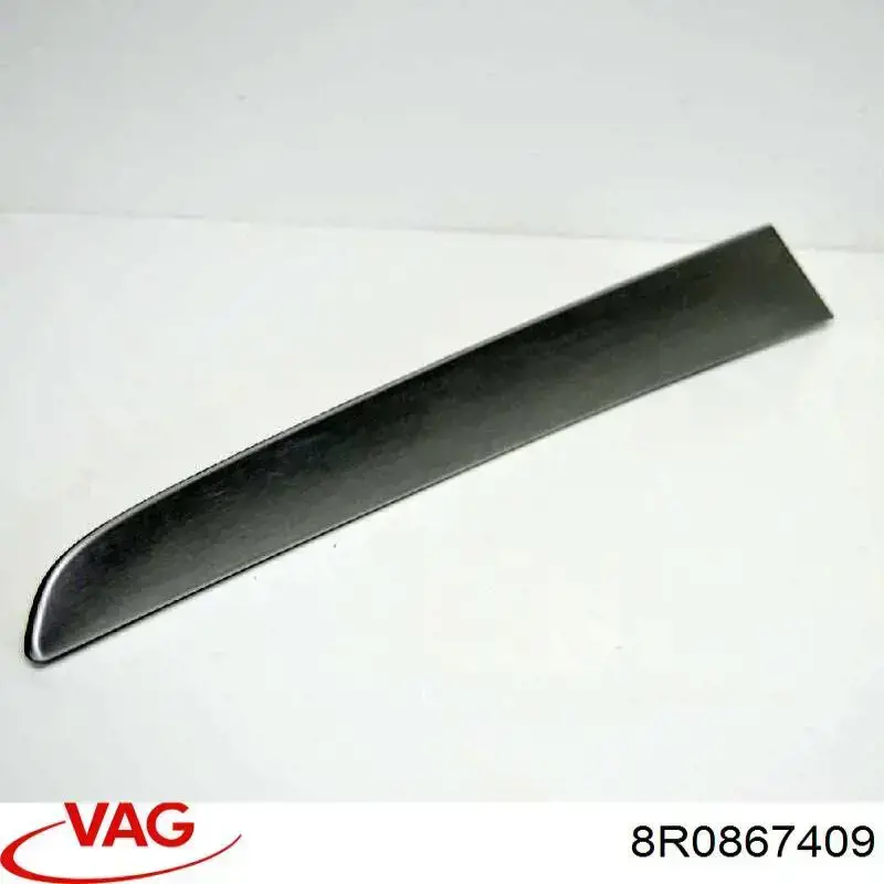 Embellecedor de puerta trasera izquierda VAG 8R0867409 precio, desde 39,20 EUR