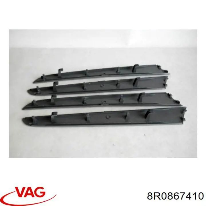 Embellecedor de puerta trasera derecha VAG 8R0867410 precio, desde 39,20 EUR