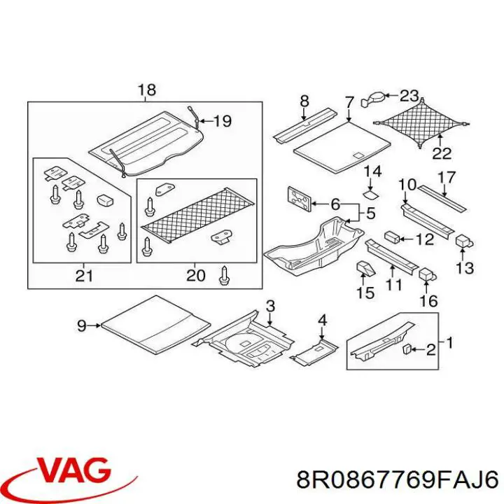 Comprar 8R0867769FAJ6 VAG 