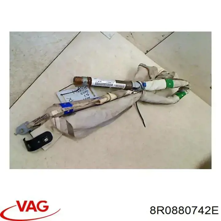 Airbag de cortina lateral derecha VAG 8R0880742E precio, desde 178,60 EUR