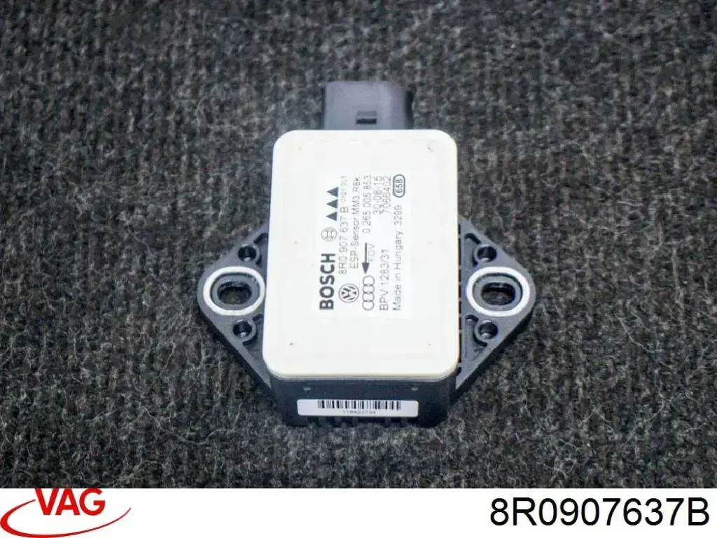 Sensor de aceleración lateral (ESP) 8R0907637B VAG