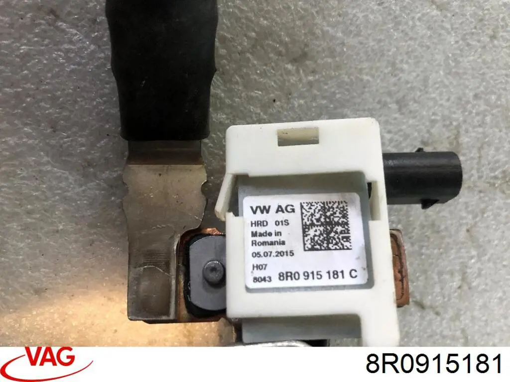 Cable de masa de batería VAG 8R0915181