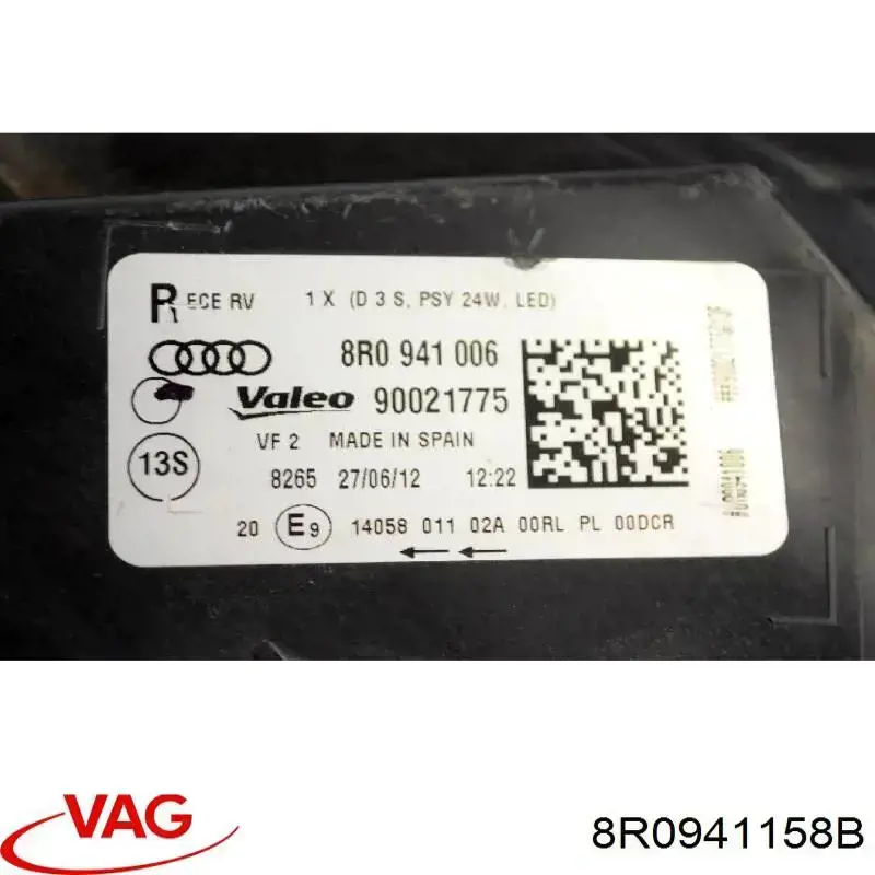 Cubierta trasera del faro VAG 8R0941158B precio, desde 25,68 EUR