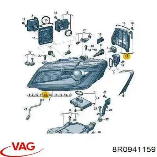  VAG 8R0941159 precio, desde 27,14 EUR