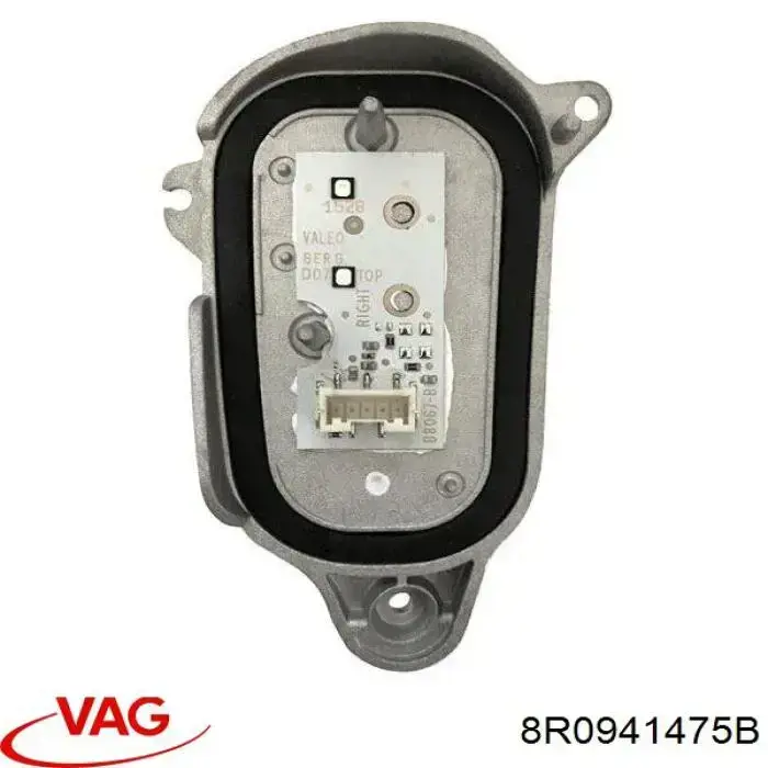 Módulo de control de luces de faros (ECU) 8R0941475B VAG