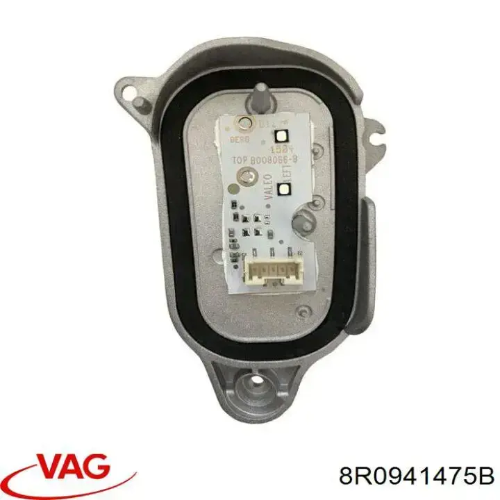 Módulo de control de luces de faros (ECU) VAG 8R0941475B