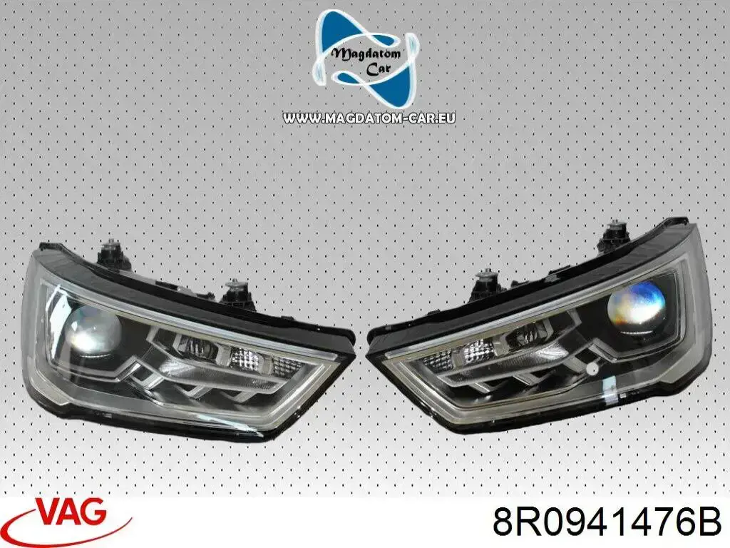 Módulo de control de luces de faros (ECU) 8R0941476B VAG