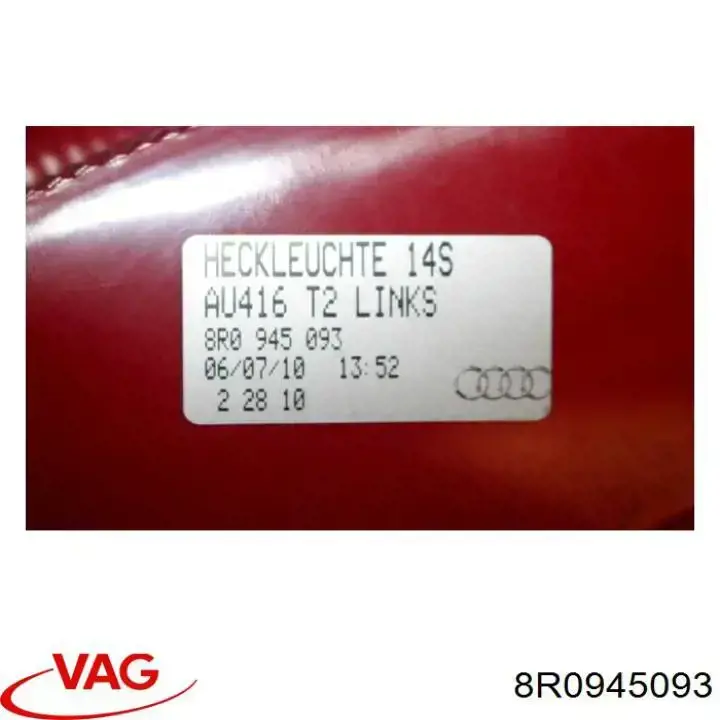  VAG 8R0945093