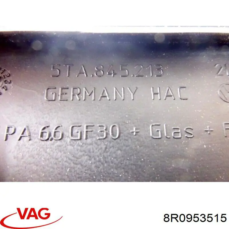 Cubierta protectora de la dirección 8R0953515 VAG