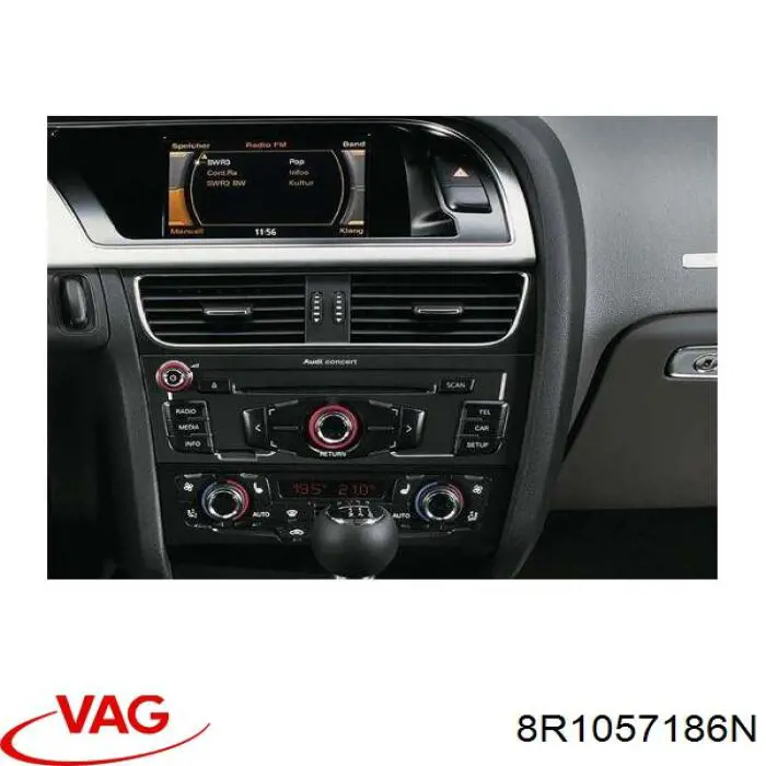 Radio para Audi A4 B8 8K2