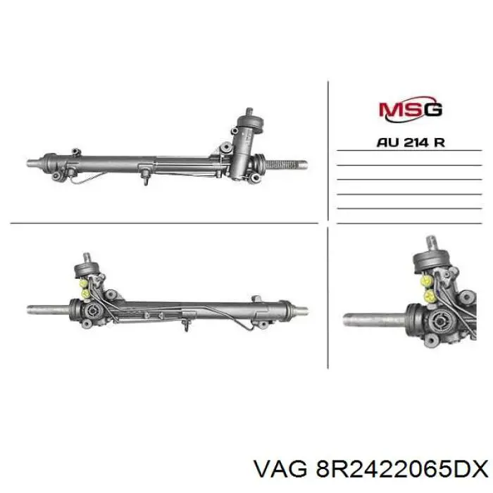 Engranaje de dirección VAG 8R2422065D precio, desde 2129,78 EUR