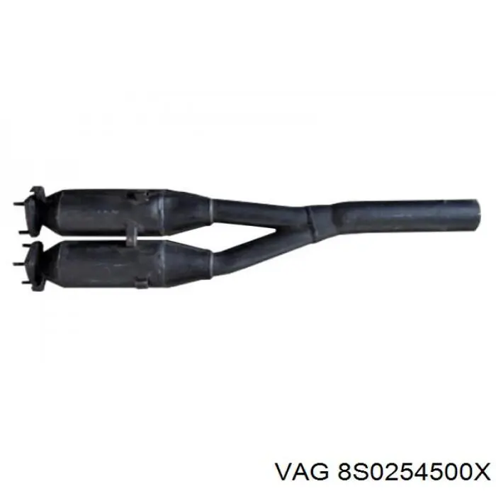 Silenciador, sección delantera VAG 8S0254500X precio, desde 2680,06 EUR