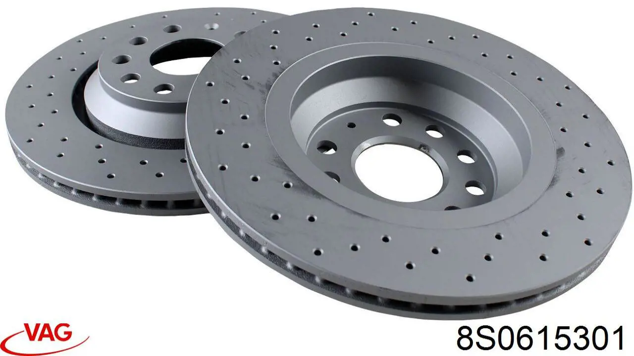 Disco de freno 8S0615301 VAG