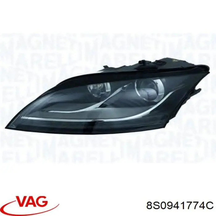 Faro derecho para Audi TT (FV3)