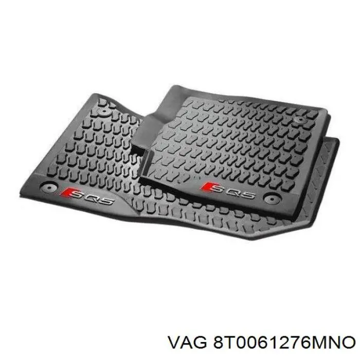 Comprar 8T0061276MNO VAG Juego de alfombrillas traseras, 2 piezas