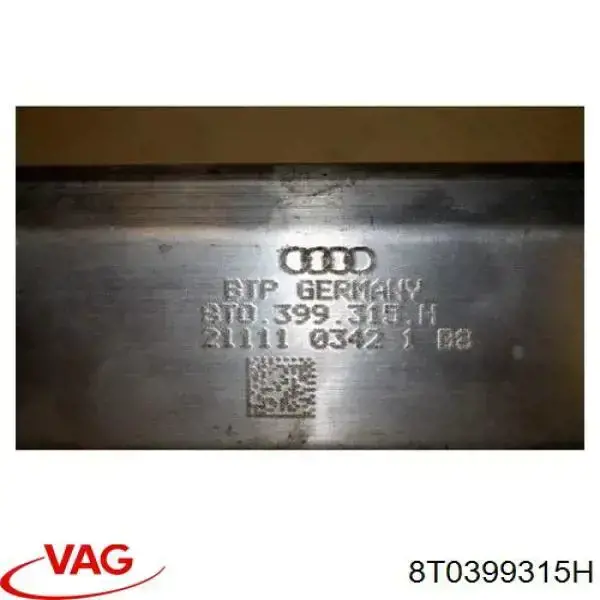 Puente delantero 8T0399315H VAG
