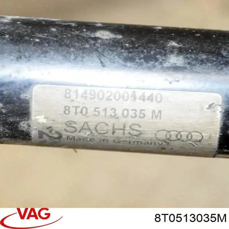 Amortiguador trasero 8T0513035M VAG