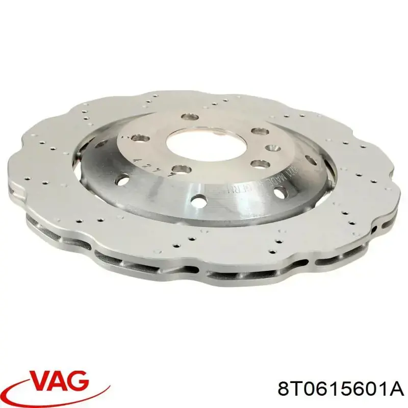Comprar 8T0615601A VAG Disco de freno trasero