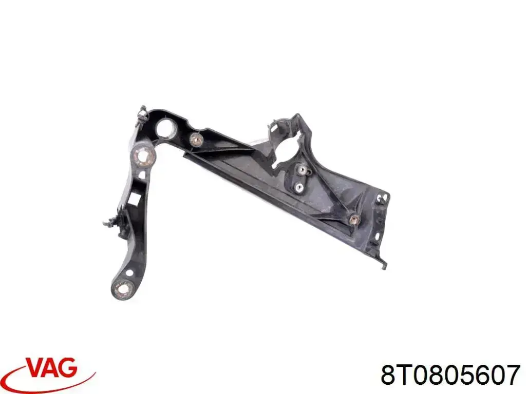 Soporte de fijación del faro delantero izquierdo 8T0805607 VAG