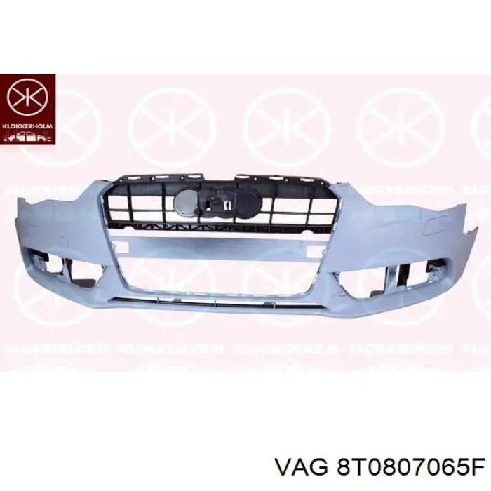 8T0807065F VAG Paragolpes delantero