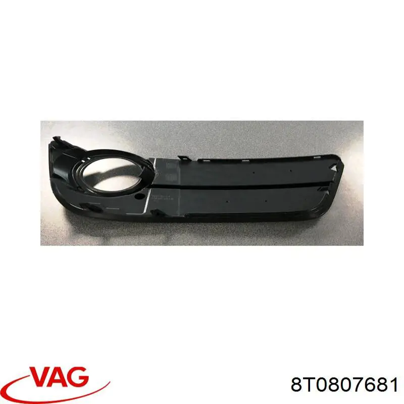 Rejilla izquierda del parachoques delantero VAG 8T0807681 precio, desde 40,81 EUR
