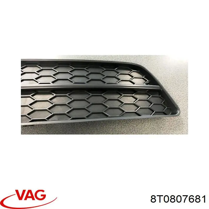 Rejilla izquierda del parachoques delantero VAG 8T0807681 precio, desde 30,99 EUR
