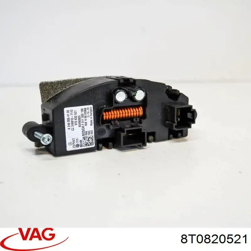 Resitencia, ventilador habitáculo VAG 8T0820521